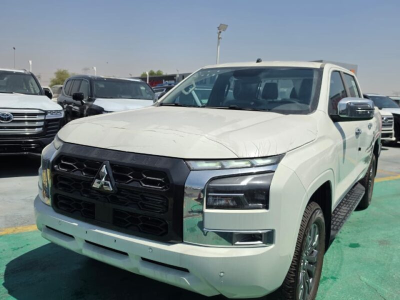 2026 Mitsubishi L200 Double Cab AT 2.4L 4 Cylinders Diesel Engine White Black Pickup Truck