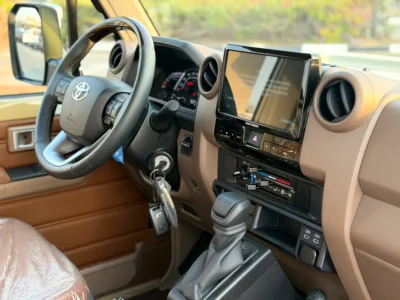 2026 Toyota Land Cruiser 70 Series LC 79 LX Sc 6 Cylinders Petrol Engine Beige Tan Pickup Truck