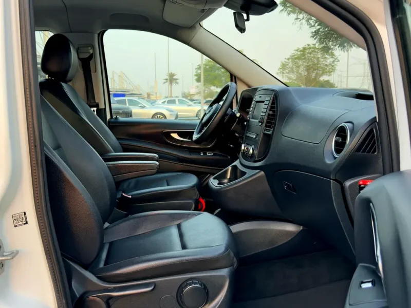 2019 Mercedes-Benz Vito Tourer Select 4 Cylinders Diesel Engine White Black Van GCC Specs