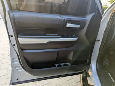 2019 Toyota Tundra CrewMax SR5 5.7L V8 i-FORCE Engine Grey Black Pickup Truck GCC Specs