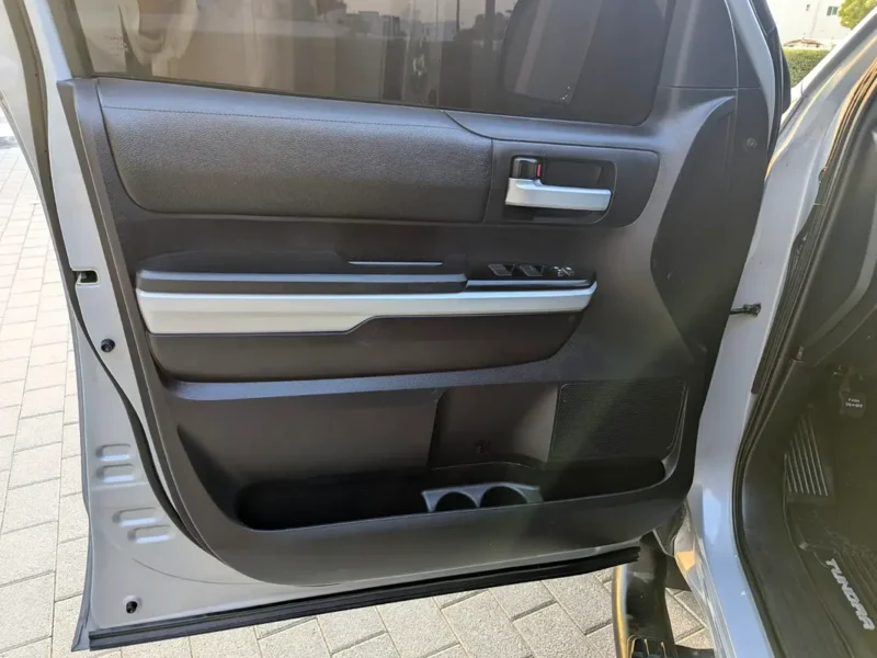 2019 Toyota Tundra CrewMax SR5 5.7L V8 i-FORCE Engine Grey Black Pickup Truck GCC Specs