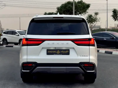2025 Lexus LX-Series LX 600 Prestige 3.5L Twin-Turbo V6 Petrol Engine White Tan SUV GCC Specs