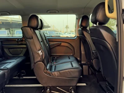 2019 Mercedes-Benz Vito Tourer Select 4 Cylinders Diesel Engine White Black Van GCC Specs