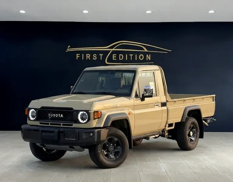 2026 Toyota Land Cruiser 70 Series LC 79 LX Sc 6 Cylinders Petrol Engine Beige Tan Pickup Truck