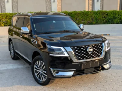 2020 Nissan Patrol SE Platinum 4.0 Litres V6 Petrol Engine Black Tan SUV GCC Specs Automatic