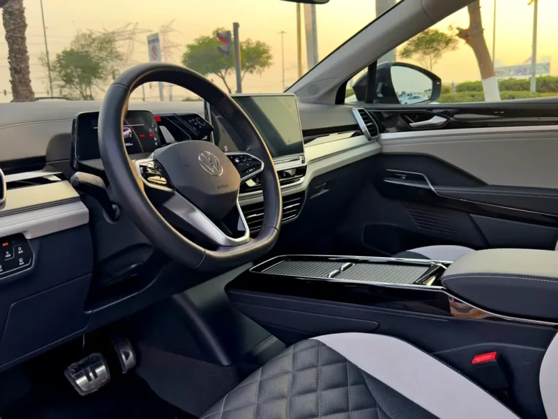 2022 Volkswagen ID.6 Crozz Pro Electric Vehicle 550 - 650 KM Range Grey Black SUV Chinese Specs