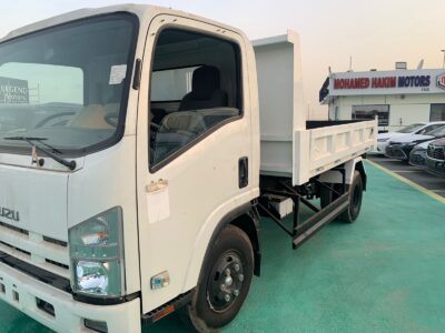 2026 Isuzu NMR 3.0 Litres 4 Cylinders Diesel Engine Manual White Grey DUMP BODY TRUCK