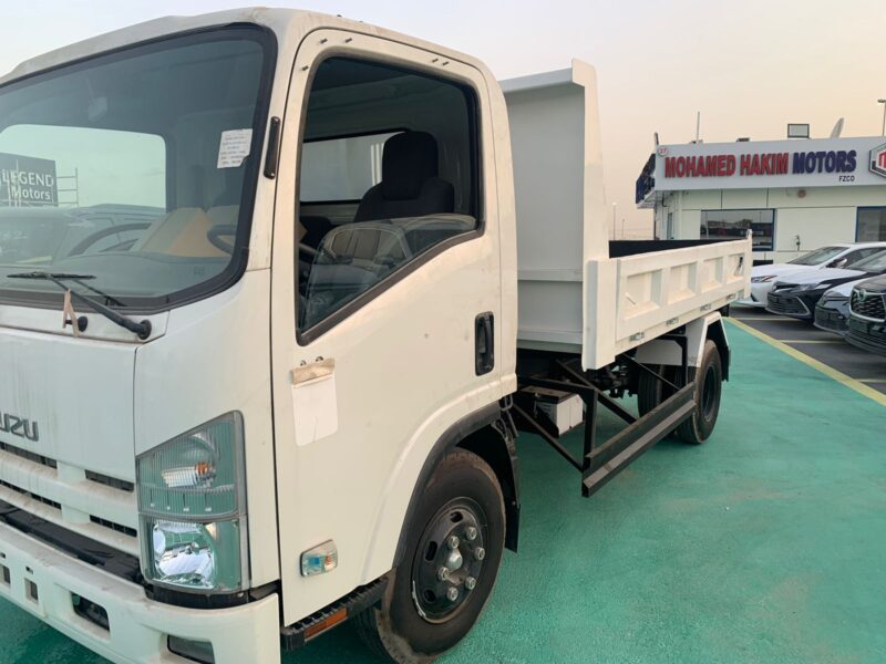 2026 Isuzu NMR 3.0 Litres 4 Cylinders Diesel Engine Manual White Grey DUMP BODY TRUCK