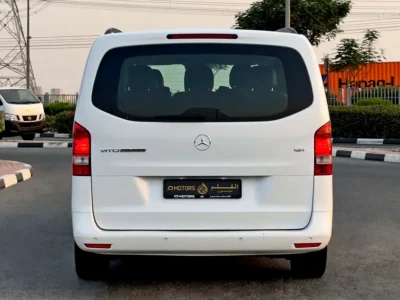 2019 Mercedes-Benz Vito Tourer Select 4 Cylinders Diesel Engine White Black Van GCC Specs