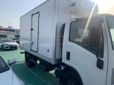 2026 Isuzu NMR 3.0 Litres 4 Cylinders Diesel Engine Manual White Grey Refrigerated Truck