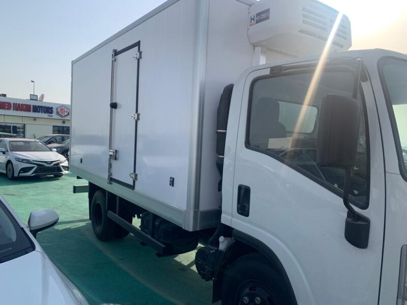 2026 Isuzu NMR 3.0 Litres 4 Cylinders Diesel Engine Manual White Grey Refrigerated Truck