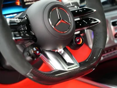 2025 Mercedes-Benz G-Class G 63 AMG 4.0L V8 Biturbo Petrol Engine Grey Red SUV GCC Specs