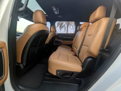 2021 Kia Telluride EX 3.8 Litres V6 Petrol Engine White Beige SUV GCC Specs Excellent Condition