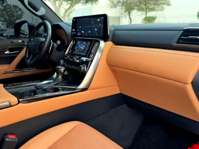 2025 Lexus LX-Series LX 600 Prestige 3.5L Twin-Turbo V6 Petrol Engine White Tan SUV GCC Specs
