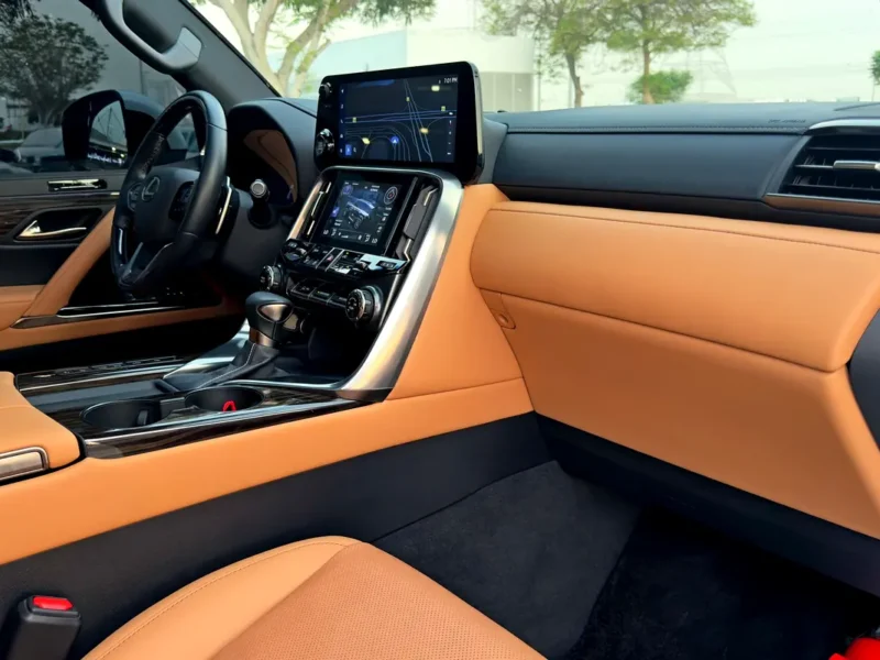 2025 Lexus LX-Series LX 600 Prestige 3.5L Twin-Turbo V6 Petrol Engine White Tan SUV GCC Specs