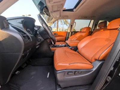 2020 Nissan Patrol SE Platinum 4.0 Litres V6 Petrol Engine Black Tan SUV GCC Specs Automatic