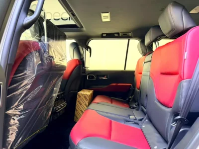 2026 Toyota Land Cruiser VXR 3.5 Litres 6 Cylinders Petrol Engine White Red SUV GCC Specs Fully Loaded