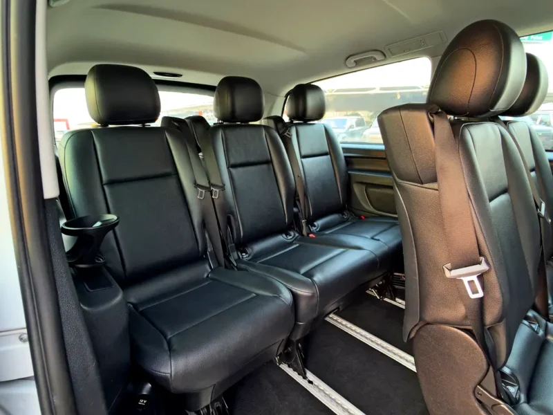 2019 Mercedes-Benz Vito Tourer Select 4 Cylinders Diesel Engine White Black Van GCC Specs