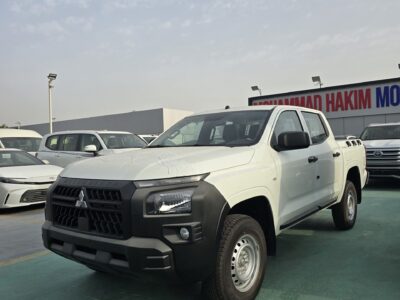 2026 Mitsubishi L200 Double Cab 2.4L 4 Cylinders Diesel Engine Manual White Black Pickup Truck