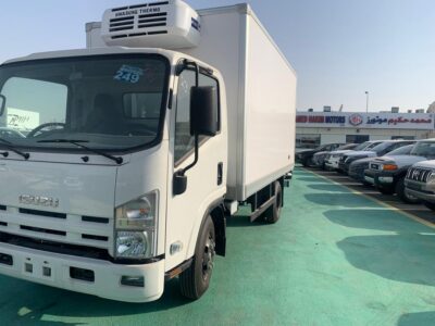 2026 Isuzu NMR 3.0 Litres 4 Cylinders Diesel Engine Manual White Grey Refrigerated Truck