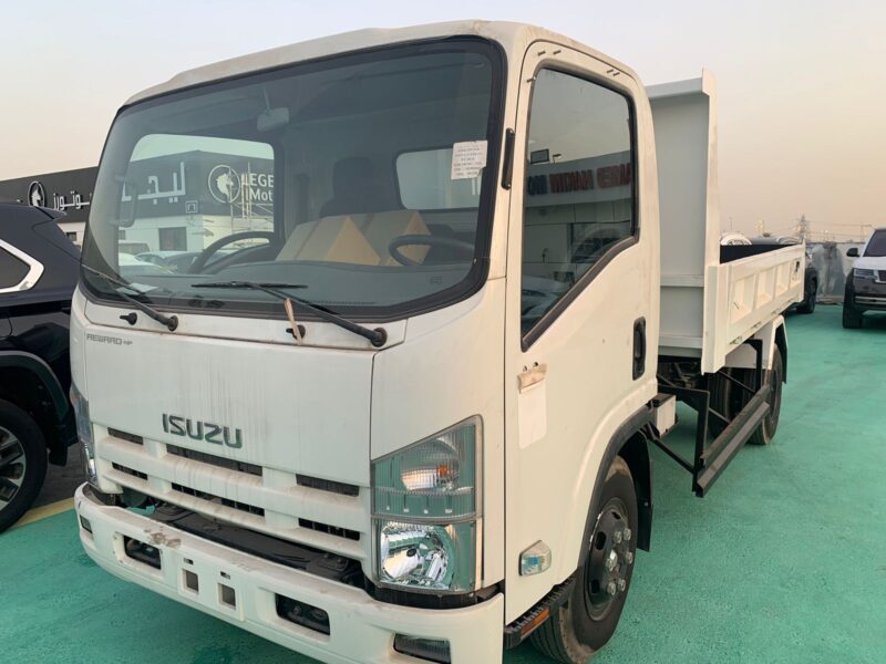 2026 Isuzu NMR 3.0 Litres 4 Cylinders Diesel Engine Manual White Grey DUMP BODY TRUCK
