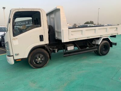 2026 Isuzu NMR 3.0 Litres 4 Cylinders Diesel Engine Manual White Grey DUMP BODY TRUCK
