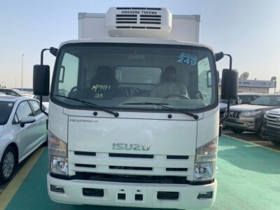 2026 Isuzu NMR 3.0 Litres 4 Cylinders Diesel Engine Manual White Grey Refrigerated Truck