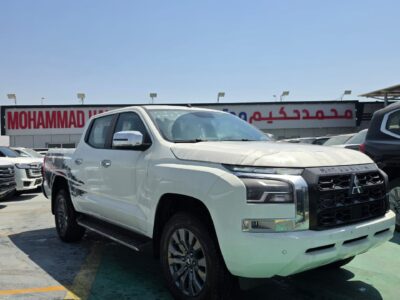 2026 Mitsubishi L200 Double Cab AT 2.4L 4 Cylinders Diesel Engine White Black Pickup Truck