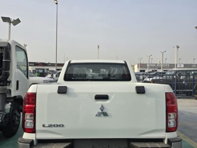 2026 Mitsubishi L200 Double Cab 2.4L 4 Cylinders Diesel Engine Manual White Black Pickup Truck