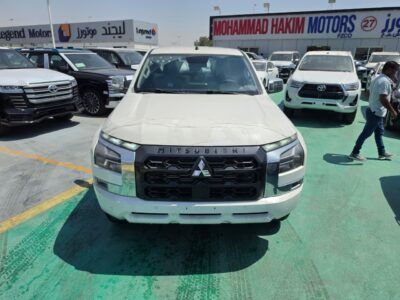 2026 Mitsubishi L200 Double Cab AT 2.4L 4 Cylinders Diesel Engine White Black Pickup Truck