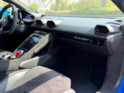 2023 Lamborghini Huracan Tecnica 10 Cylinders Petrol Engine Blue Black Coupe European Specs