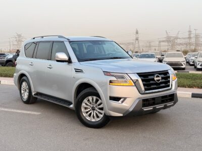 2021 NISSAN ARMADA SL 5.6 Litres V8 VVT Petrol Engine Silver Black SUV American Specs