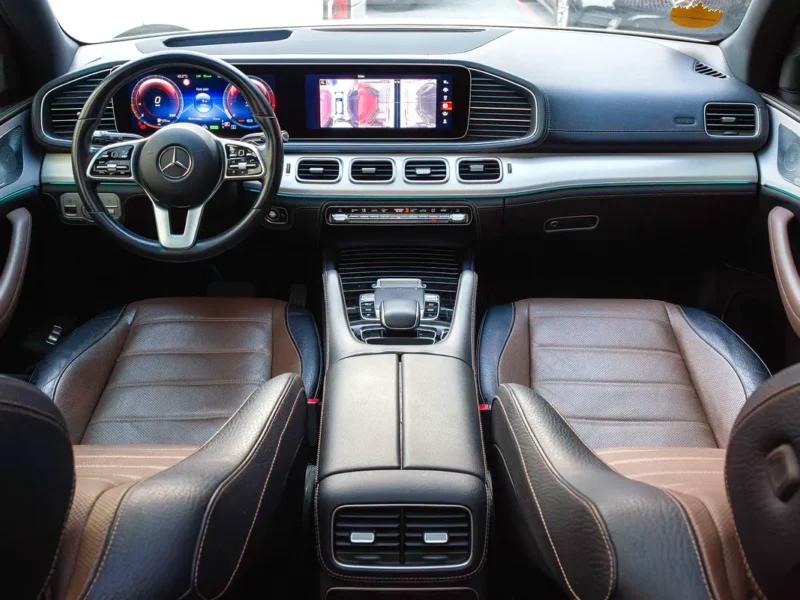 2019 Mercedes-Benz GLE-Class GLE 450 4MATIC 3.0L Turbo V6 Engine White Tan SUV GCC Specs