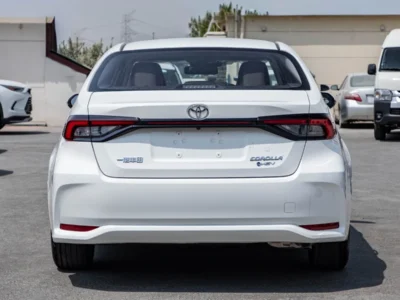 2026 Toyota Corolla 1.8 Litres Naturally Aspirated 4-Cylinder Petrol Hybrid White Black Sedan