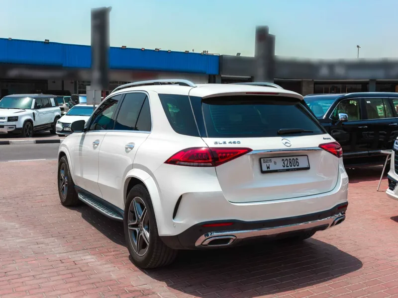 2019 Mercedes-Benz GLE-Class GLE 450 4MATIC 3.0L Turbo V6 Engine White Tan SUV GCC Specs