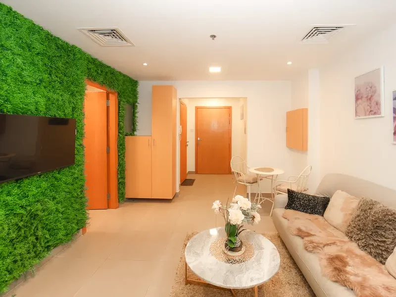 821 sqft Dubai Silicon Oasis Upgraded 1BR Converted to 2BR | Vacant | Axis Residence 8 | DSO