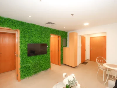 821 sqft Dubai Silicon Oasis Upgraded 1BR Converted to 2BR | Vacant | Axis Residence 8 | DSO