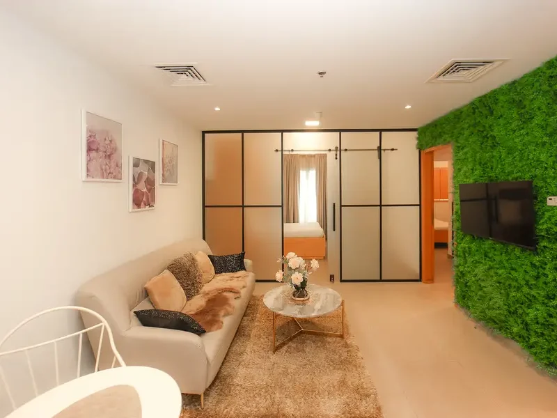 821 sqft Dubai Silicon Oasis Upgraded 1BR Converted to 2BR | Vacant | Axis Residence 8 | DSO