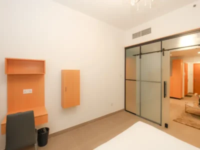 821 sqft Dubai Silicon Oasis Upgraded 1BR Converted to 2BR | Vacant | Axis Residence 8 | DSO