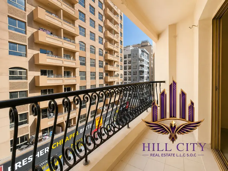 1,280 sqft Al Salam Tower 2 Bedroom Apartment with Balcony | Prime Al Barsha 1 Location