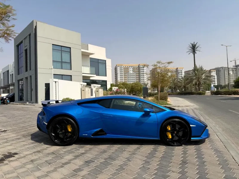 2023 Lamborghini Huracan Tecnica 10 Cylinders Petrol Engine Blue Black Coupe European Specs