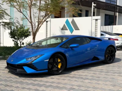 2023 Lamborghini Huracan Tecnica 10 Cylinders Petrol Engine Blue Black Coupe European Specs