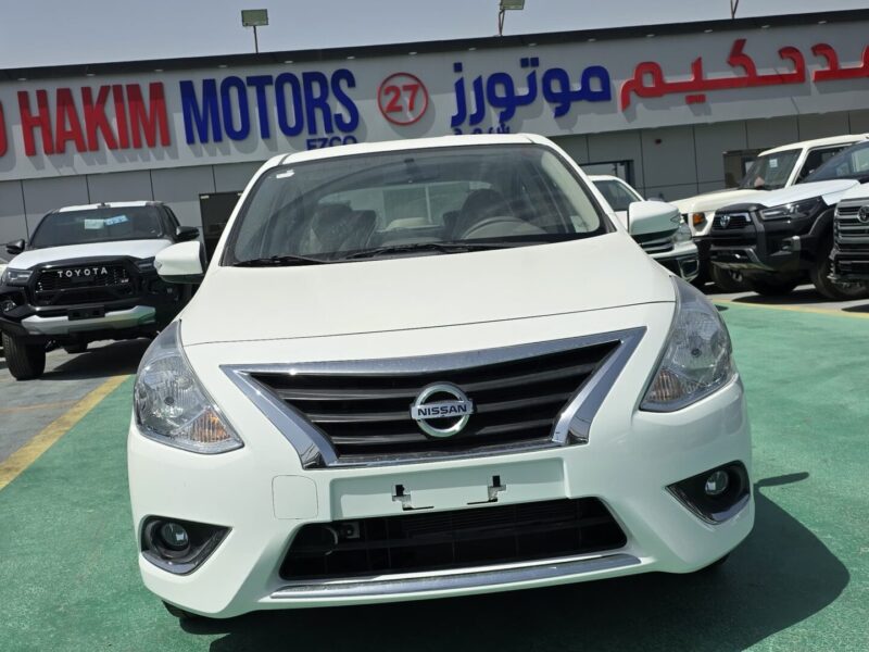 2026 NISSAN SUNNY 1.6L Naturally Aspirated 4 Cylinders Petrol Engine White Grey Sedan GCC