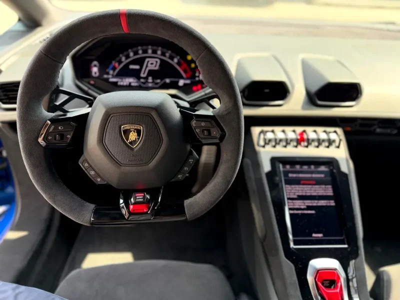 2023 Lamborghini Huracan Tecnica 10 Cylinders Petrol Engine Blue Black Coupe European Specs