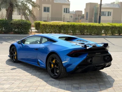2023 Lamborghini Huracan Tecnica 10 Cylinders Petrol Engine Blue Black Coupe European Specs