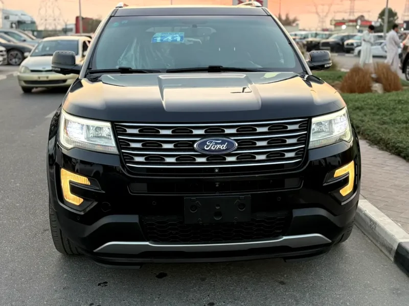 2016 Ford Explorer Limited 6 Cylinders Petrol Engine Black SUV Japanese Specs Well Maintained