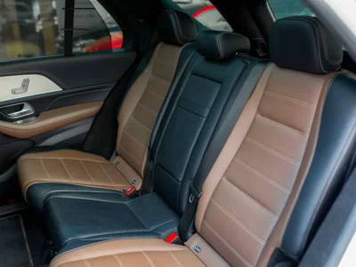 2019 Mercedes-Benz GLE-Class GLE 450 4MATIC 3.0L Turbo V6 Engine White Tan SUV GCC Specs