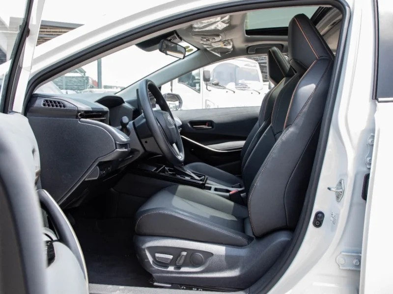 2026 Toyota Corolla 1.8 Litres Naturally Aspirated 4-Cylinder Petrol Hybrid White Black Sedan