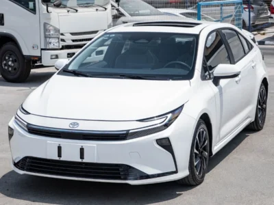 2026 Toyota Corolla 1.8 Litres Naturally Aspirated 4-Cylinder Petrol Hybrid White Black Sedan