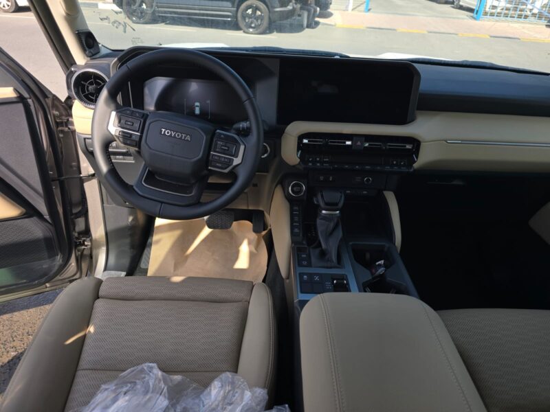 2026 TOYOTA PRADO ADVENTURE 2.4L Turbocharged 4 Cylinder Petrol Engine Silver Beige SUV